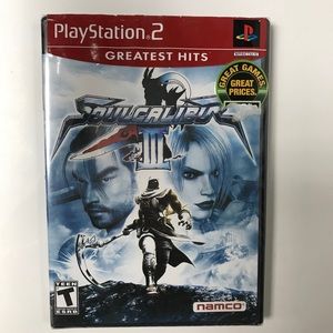 NWT PlayStation2 Soulcalibur III Game